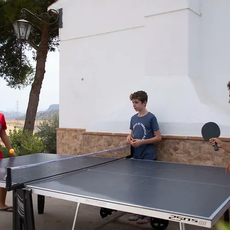 Lagar Del Chorro Junto Caminito Del Rey Piscina Y Baloncesto El Chorro